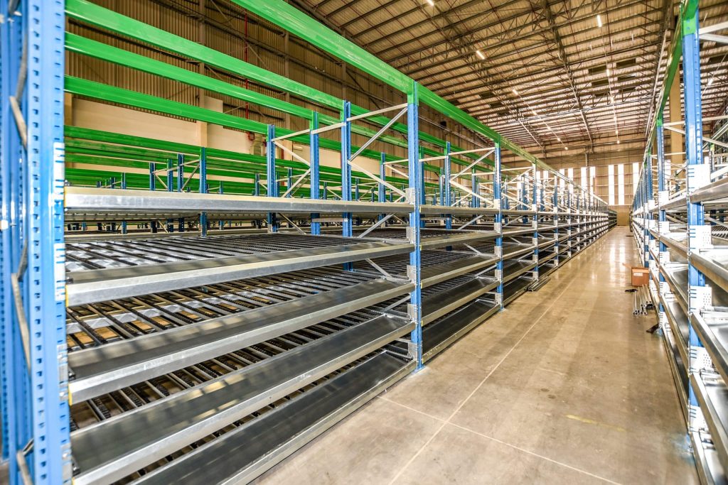 Carton live racking - Krost racking & shelving3