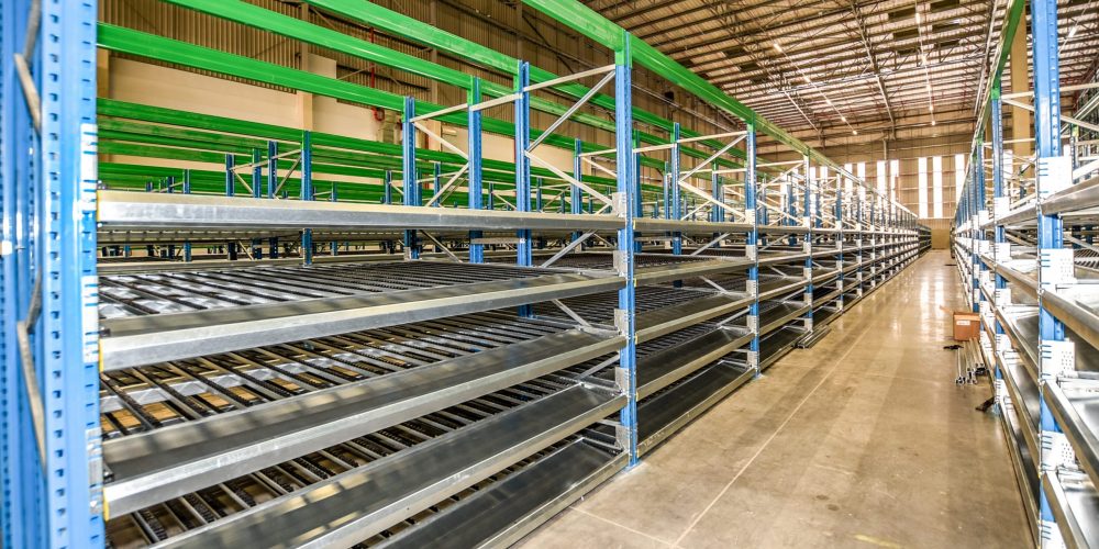 Carton live racking - Krost racking & shelving3