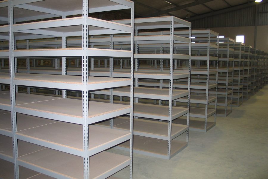 Rivert Shelving colour silver