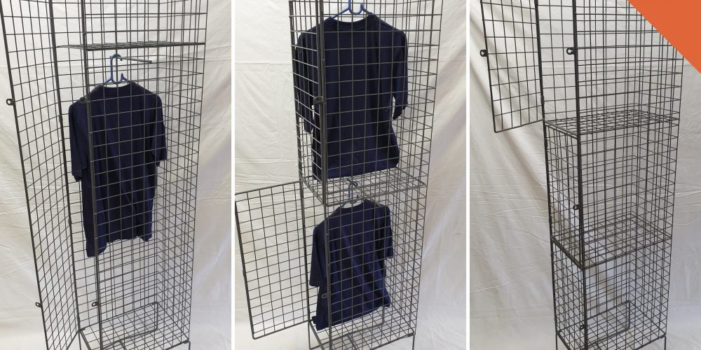 Krost wire mash lockers