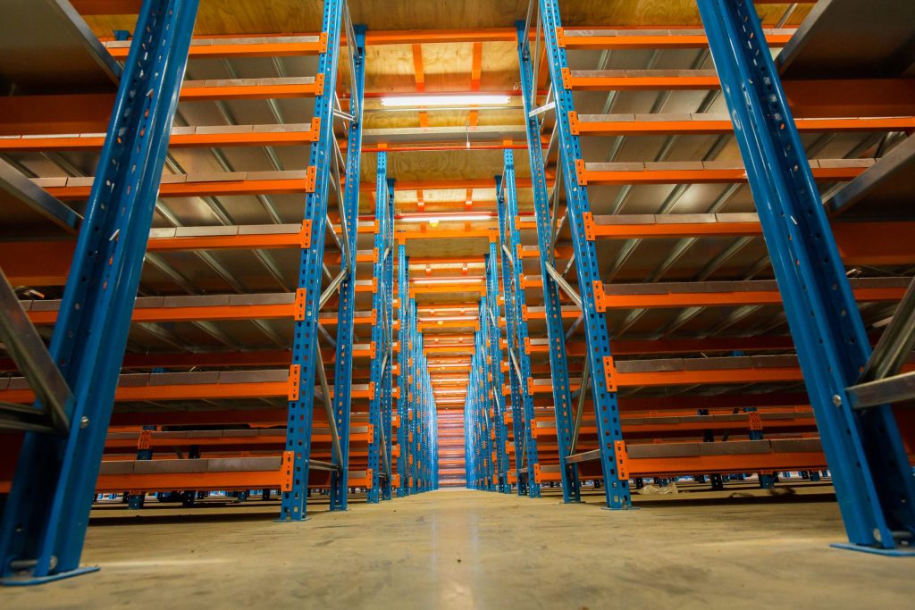 Close up of a Mezzanine floor