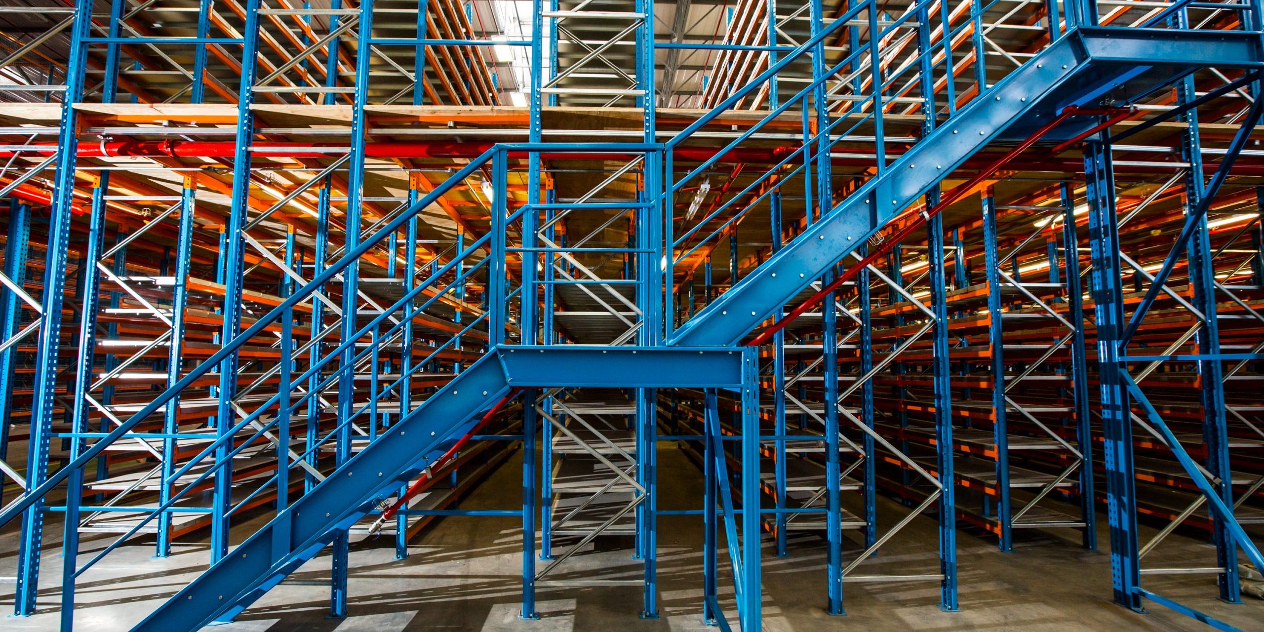 Using mezzanine flooring to maximise vertical space Using mezzanine flooring to maximise vertical space
