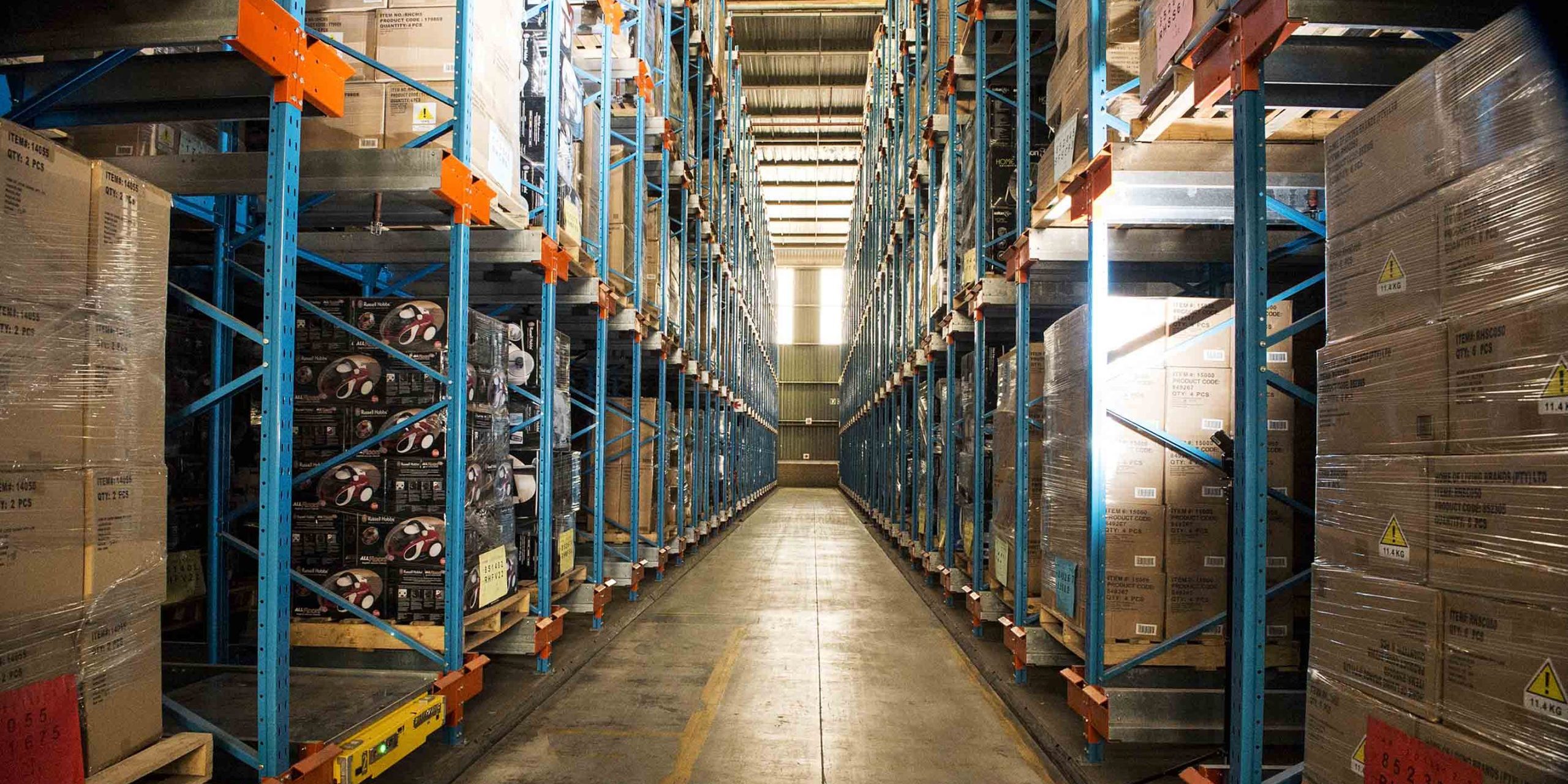 Best manufacturing racking system in use and supplied by Krost