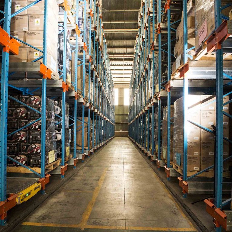 Best manufacturing racking system in use and supplied by Krost