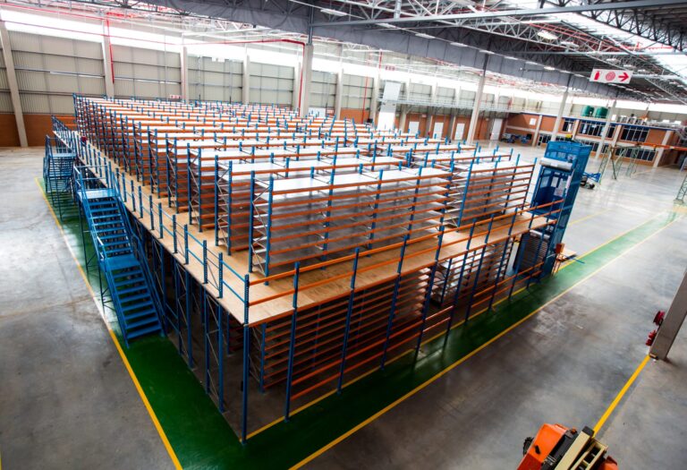 Krost industrial mezzanine floor project