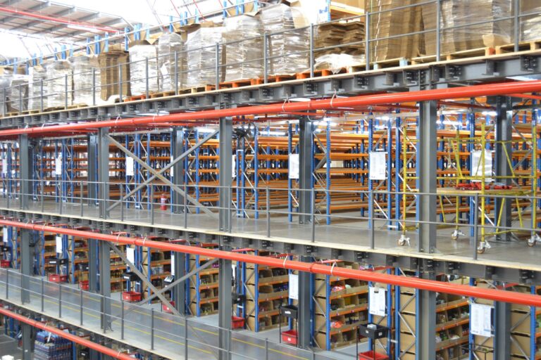 Krost industrial mezzanine floor project