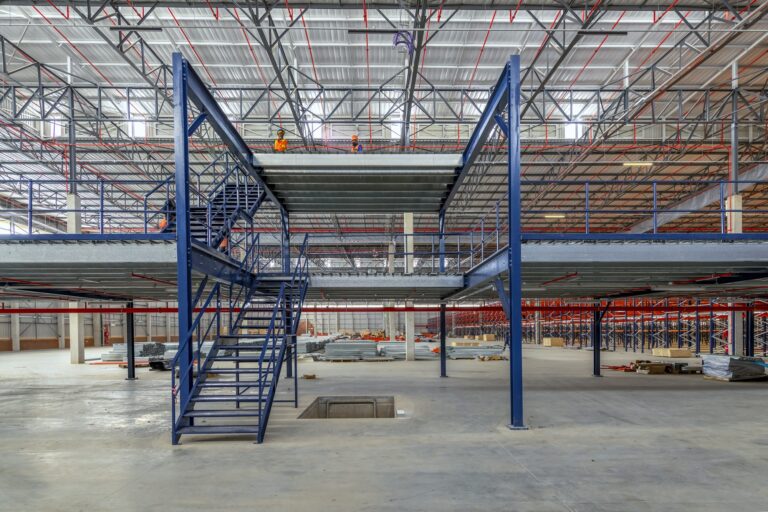 Krost industrial mezzanine floor project